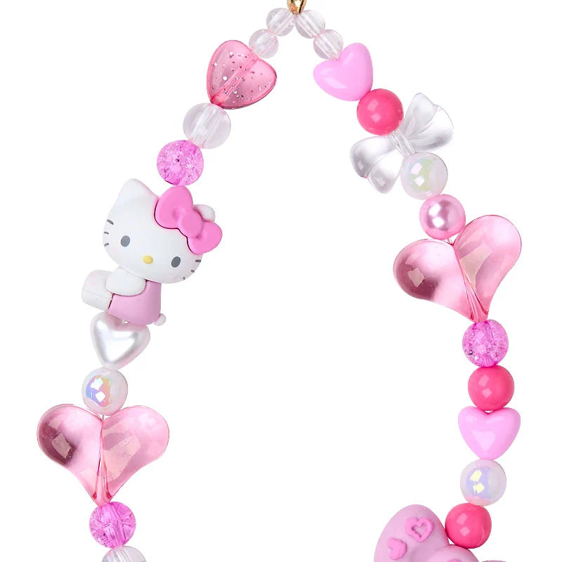 Sanrio Hello Kitty 90s phone strap (leopard) Pink