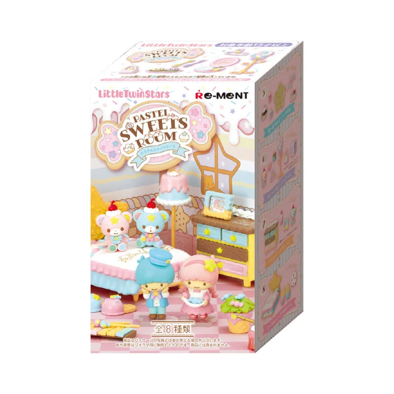 Sanrio Little Twin Stars PASTEL SWEETS ROOM Blind Box