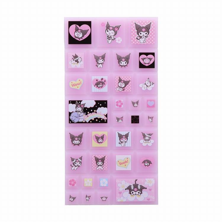 Sanrio Characters Heisei retro tile-shaped sticker (Y2K)