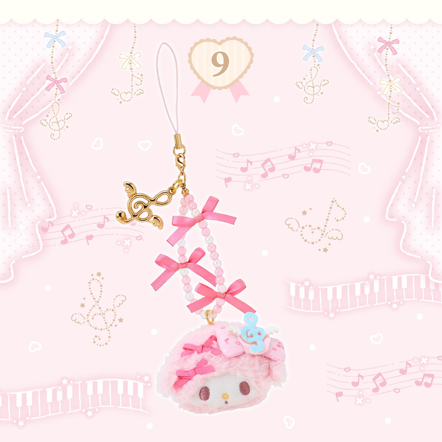 Sanrio My Sweet Piano Strap (Piano’s Dressed Up Piano Recital)