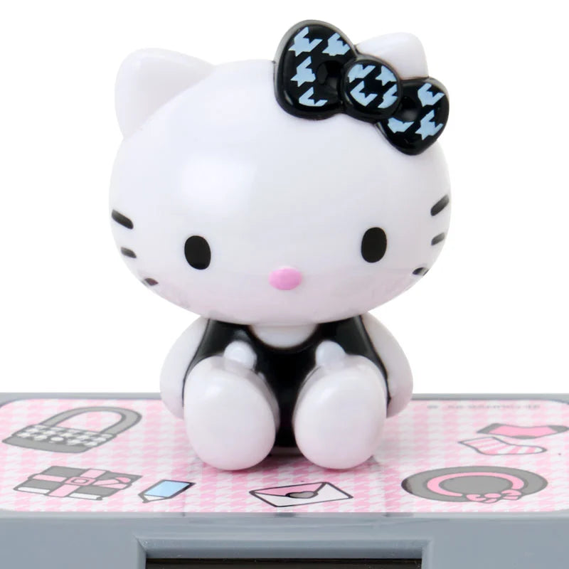 Sanrio Hello Kitty Swaying Solar Mascot (Houndstooth)