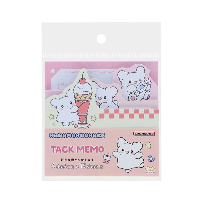 Sanrio Hanamaruobake Pink Block sticky notes (Pastel Sweets Pop)
