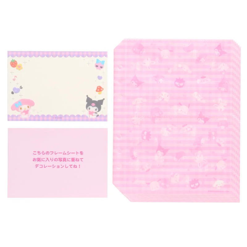Sanrio Characters L-format photo pocket album refill (Enjoy Idol)