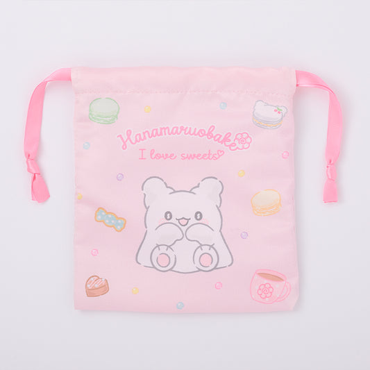 Sanrio Hanamaruobake (I love sweets) Mini Drawstring