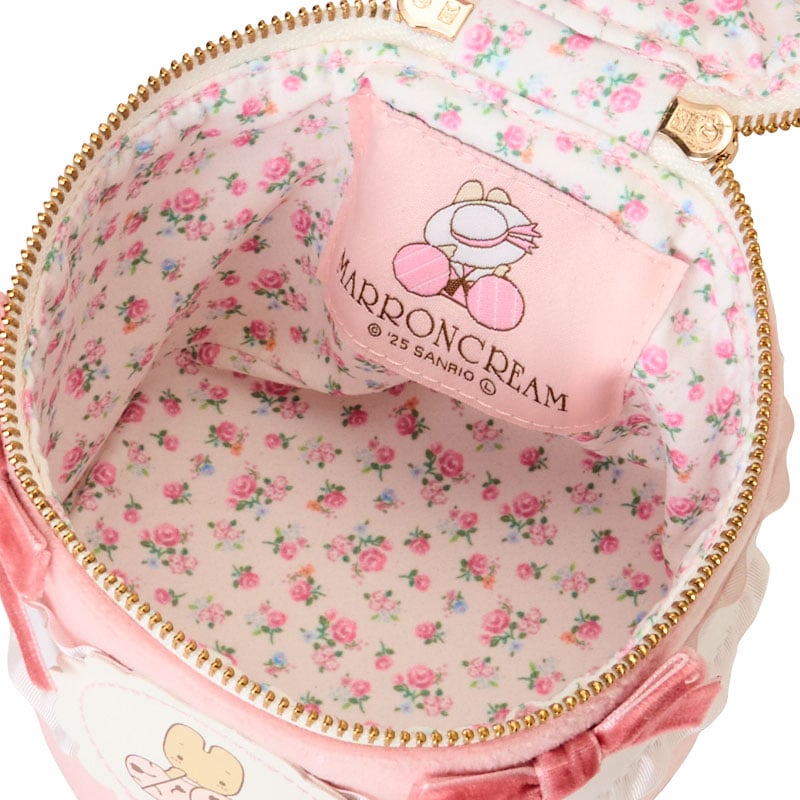 Sanrio Marroncream Cake-shaped pouch (Rose)