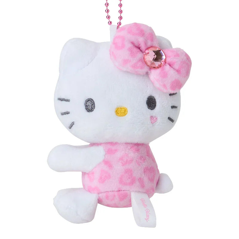 Sanrio Hello Kitty Hug Mascot (Leopard) Pink