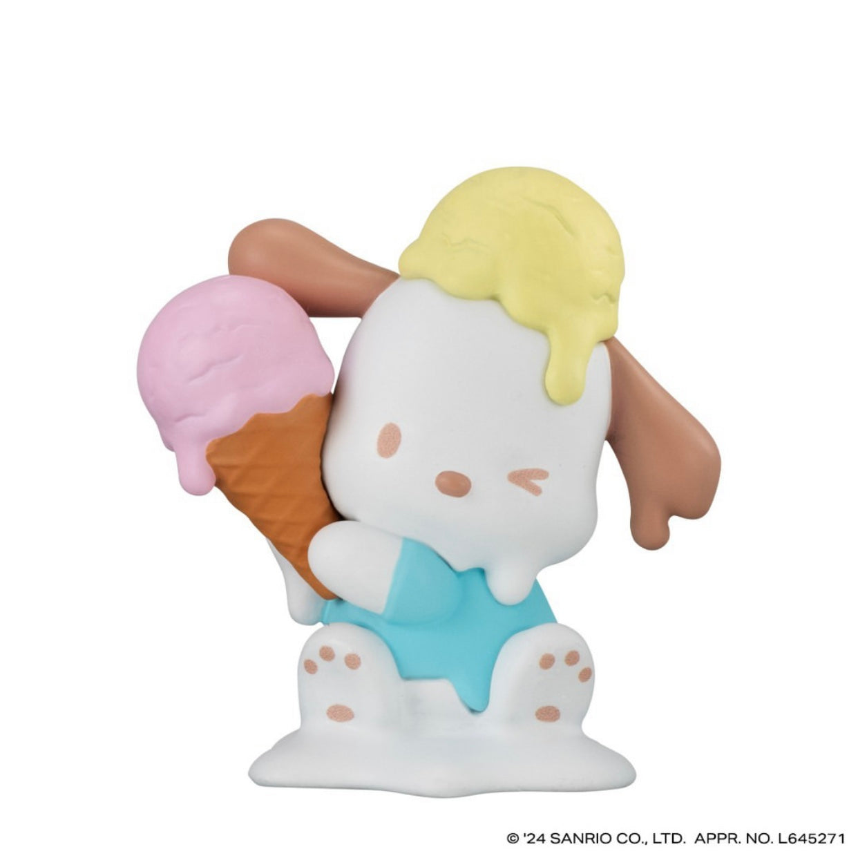 Play Gashapon! Sanrio Characters Melting Mascot Figure