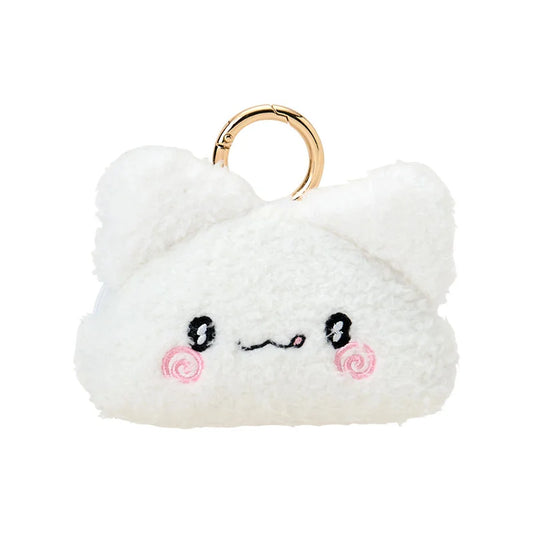 Sanrio Hanamaruobake Soft glowing Mini face pouch with carabiner (Peroli)