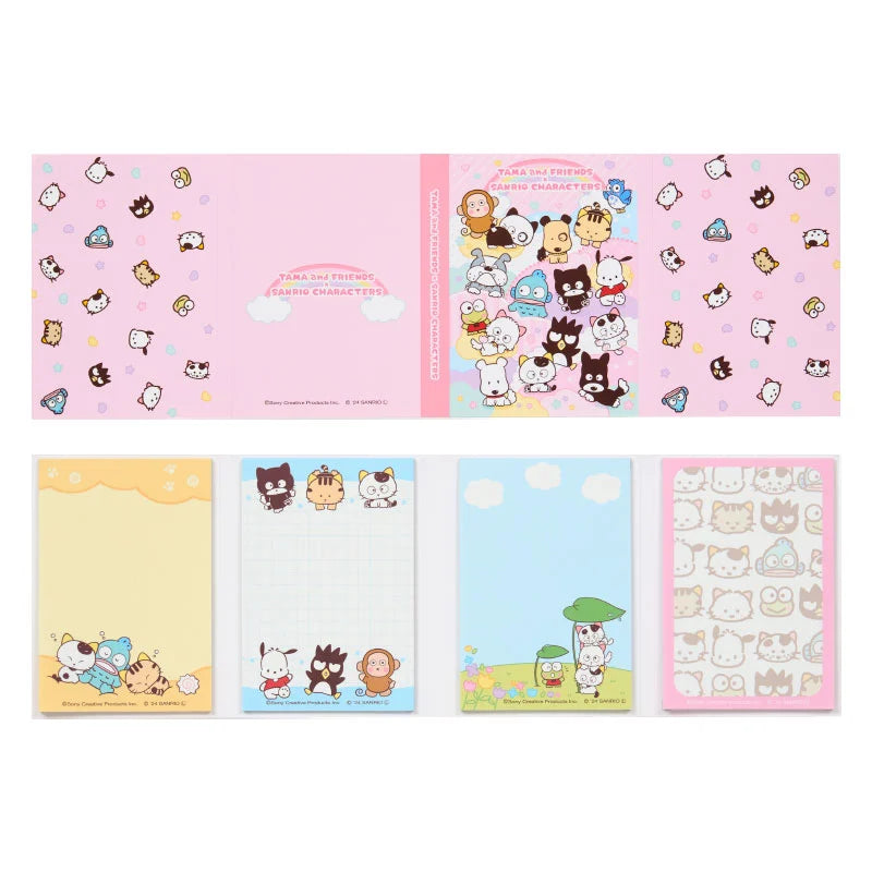 Sanrio Characters Tama & Friends Pata Pata Memo (Pink)