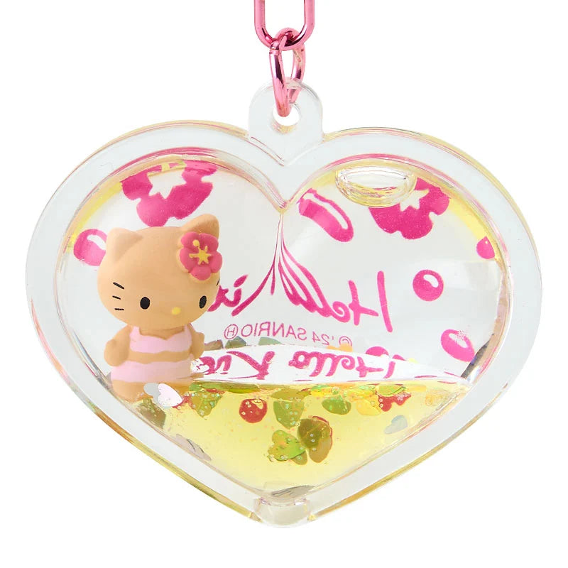 Sanrio Hello Kitty Gal Dome Keychain (Sunburn)