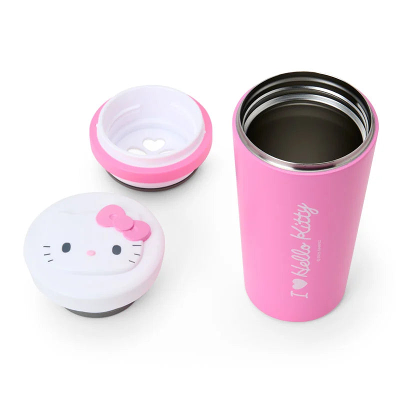 Sanrio Hello Kitty Pink Stainless Steel Tumbler (I Love Hello Kitty)