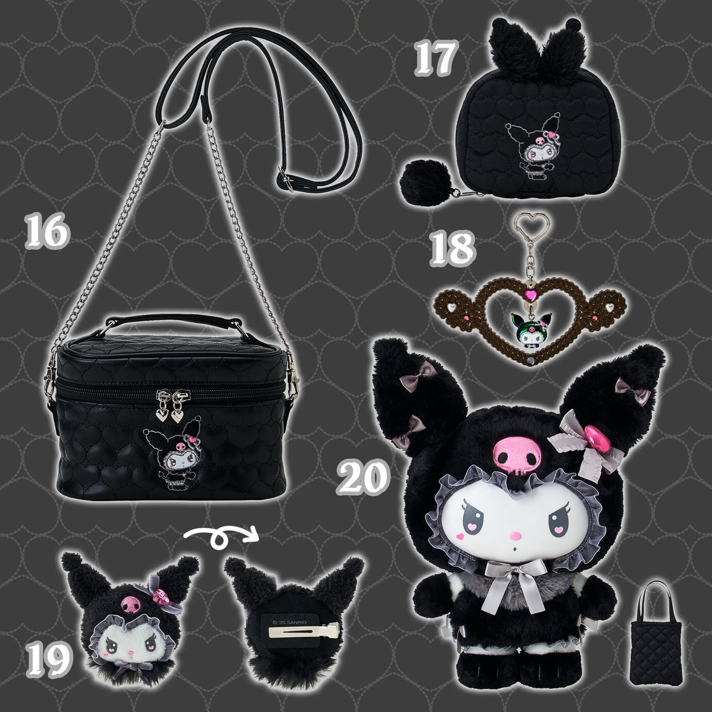 Sanrio Kuromi Melousa Romiusa Series (#16-20)