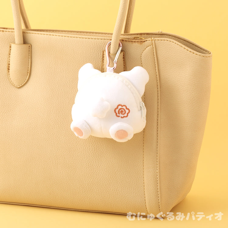 Sanrio Hanamaruobake Die-cut butt pouch