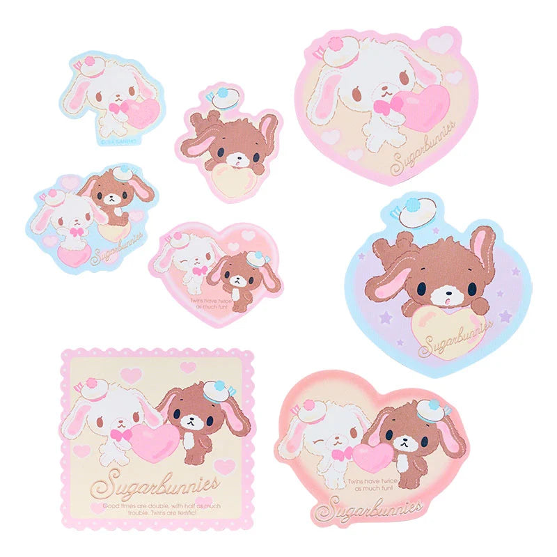 Sanrio Heisei Debut Character Fluffy Heart Series #7-11 (Sugarbunnies)