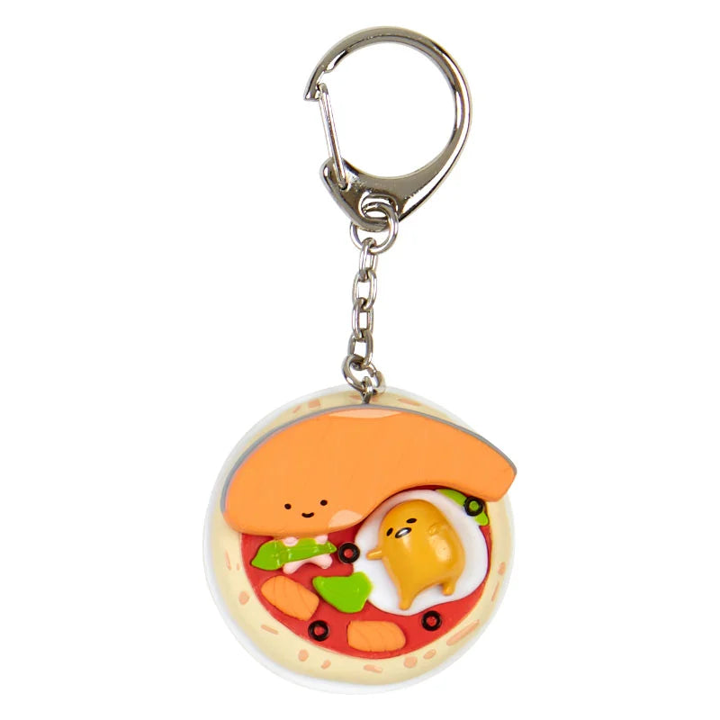 Sanrio Characters Kirimichan & Gudetama Key Holder Blind Box (Fes Design)