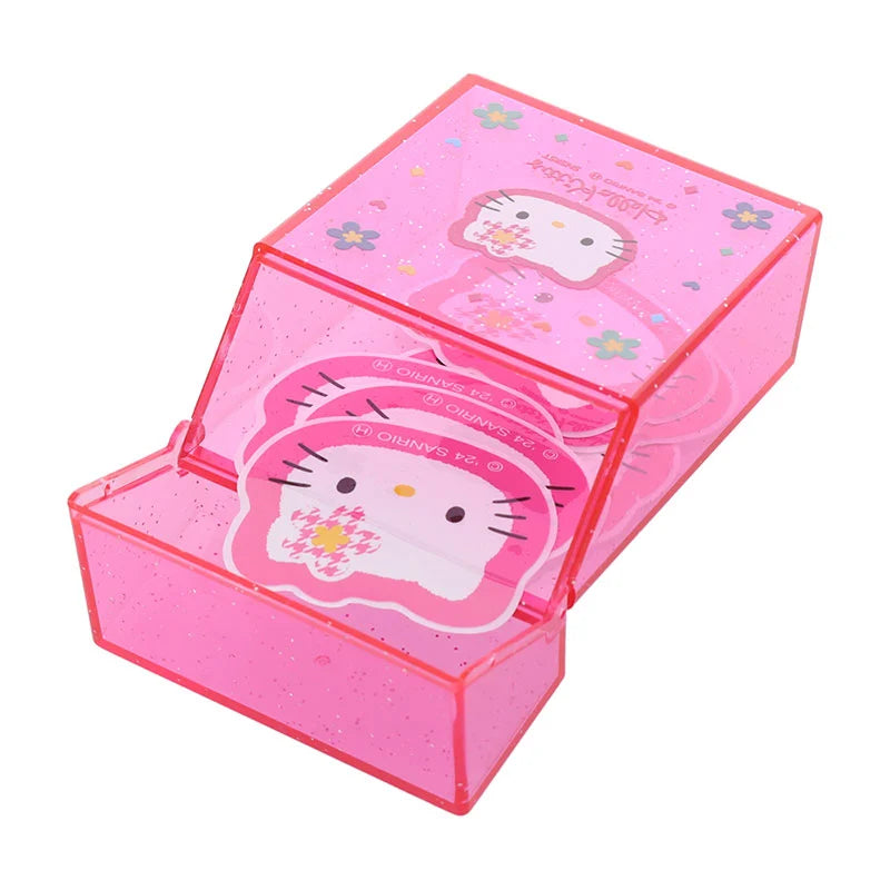 Sanrio Characters Heisei retro Seal set with case (Y2K)