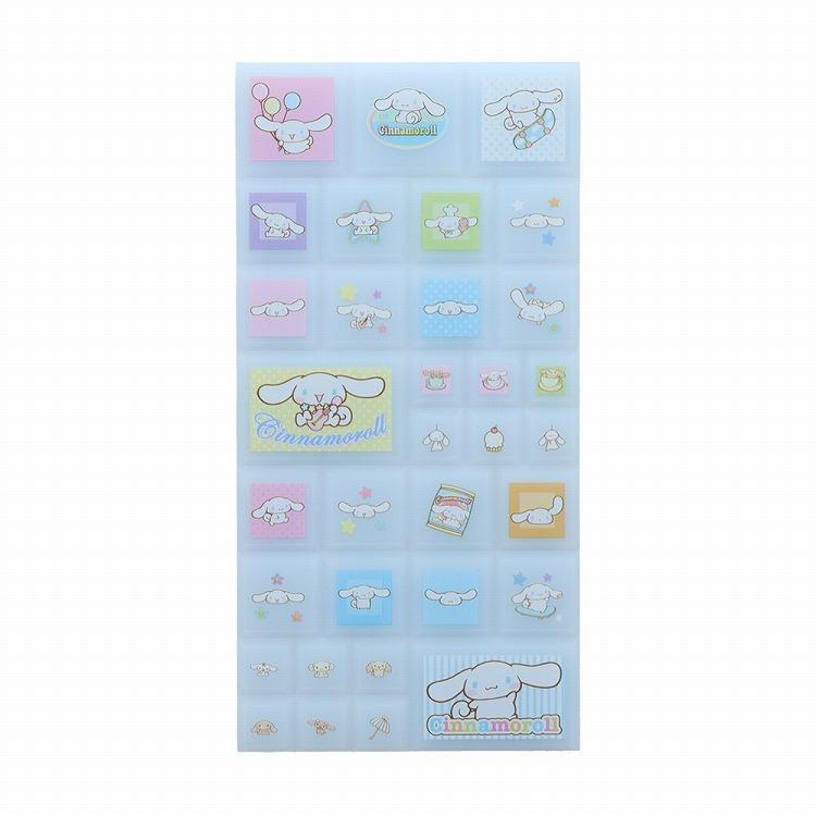 Sanrio Characters Heisei retro tile-shaped sticker (Y2K)