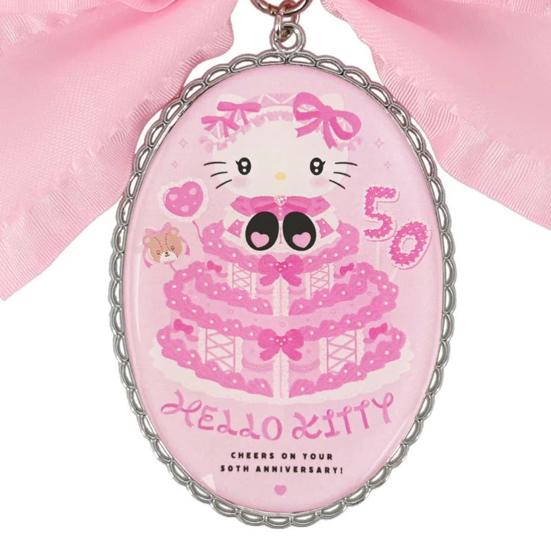 Sanrio Hello Kitty Bag Charm (Hello Kitty 50th Anniversary Quilt)