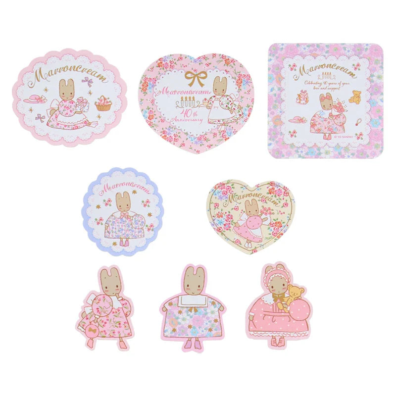 Sanrio Marroncream Sticker set (Marroncream Fashion Show)