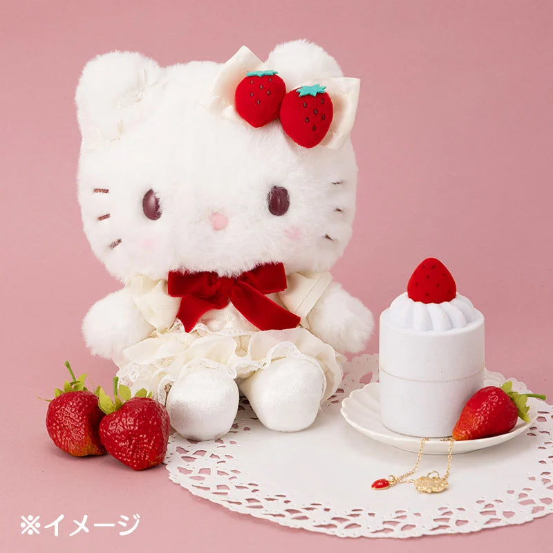 Sanrio Stuffed toy & necklace (shortcake)