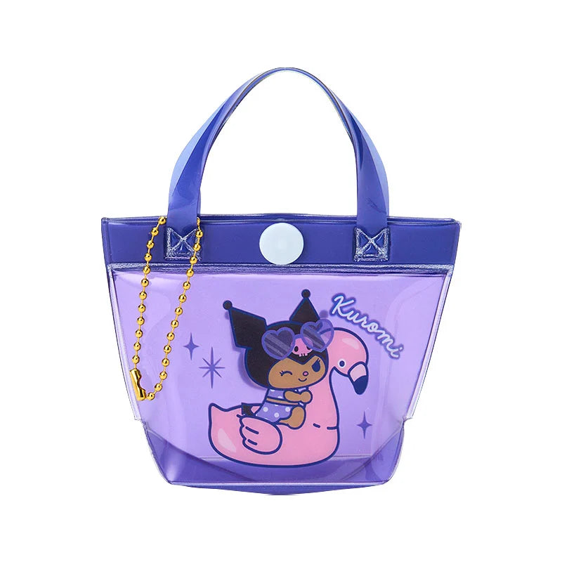 Sanrio Pool bag keychain (night party)