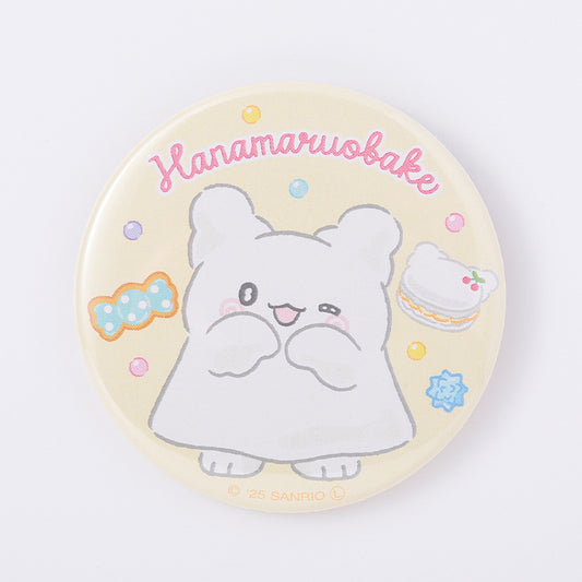 Sanrio Hanamaruobake (I love sweets) Yellow Badge