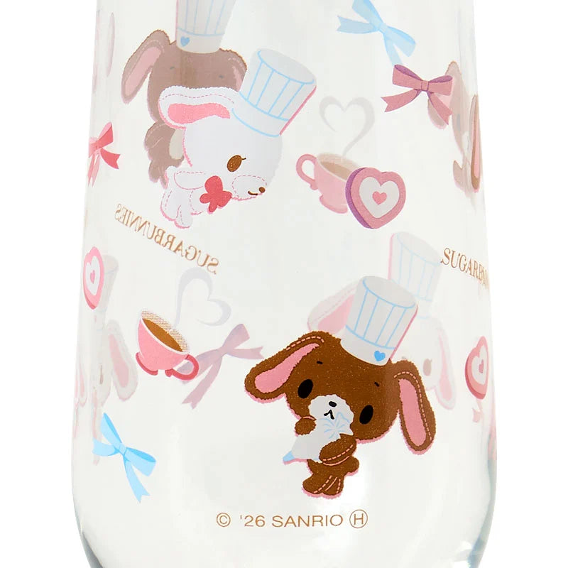 Sanrio Sugarbunnies Soda Glass (Love Sweets)