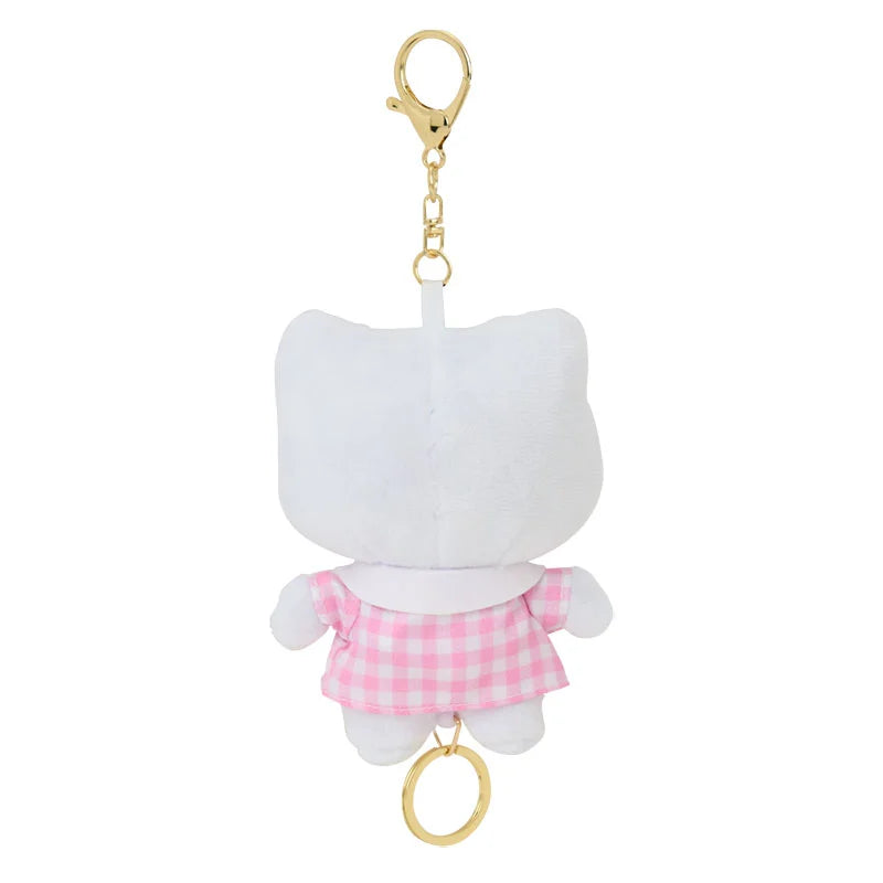 Sanrio Hello Kitty Mascot holder with reel (cherry)