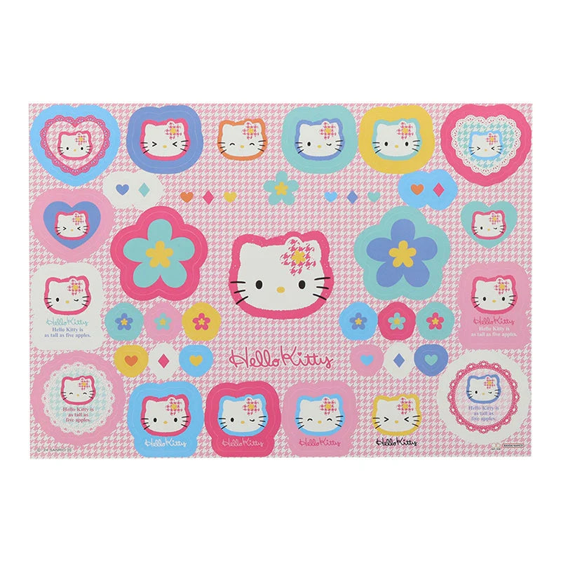Sanrio Characters Heisei retro A5 clear file & sticker set (Y2K)