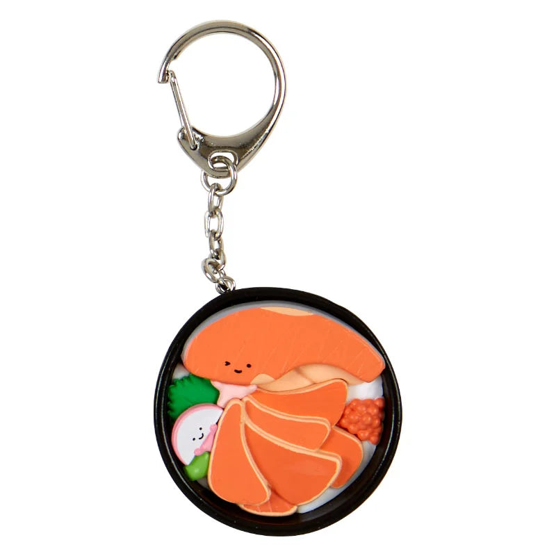 Sanrio Characters Kirimichan & Gudetama Key Holder Blind Box (Fes Design)