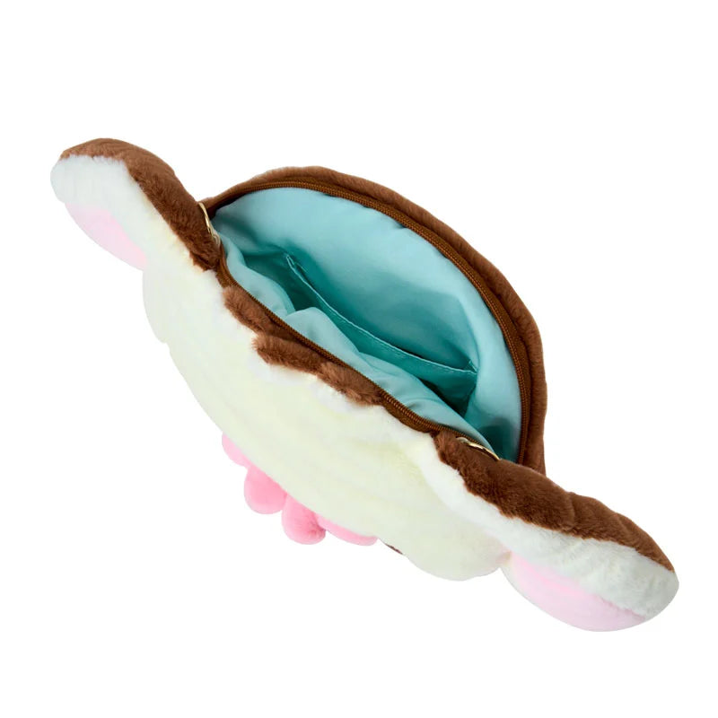 Sanrio Sugarbunnies Face-shaped shoulder bag (Biscuit)