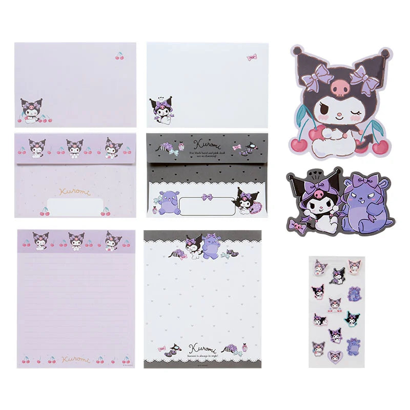 Sanrio Kuromi Character-shaped letter set