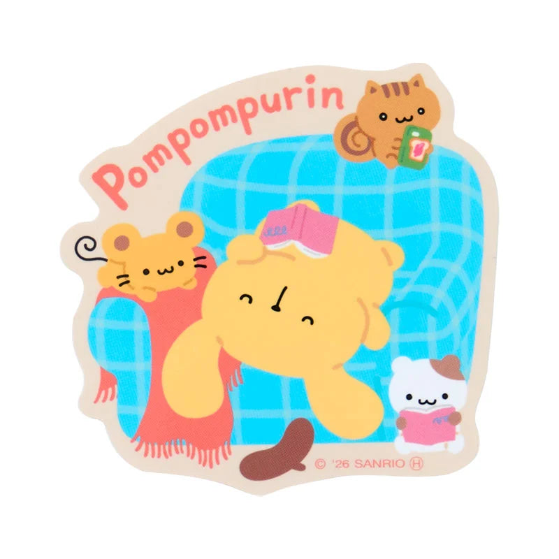 Sanrio Pompompurin Sticker (Blue)