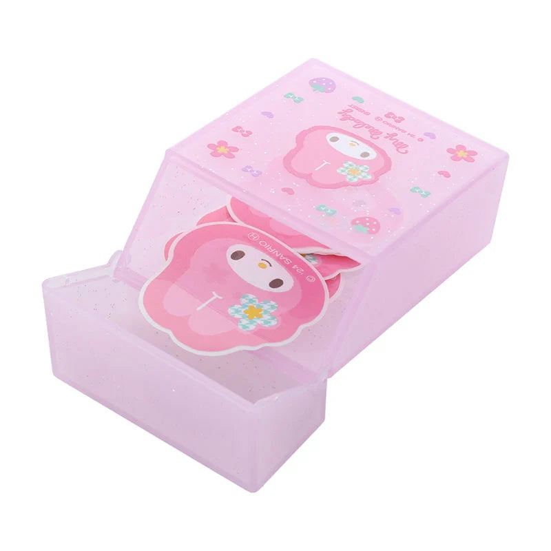 Sanrio Characters Heisei retro Seal set with case (Y2K)
