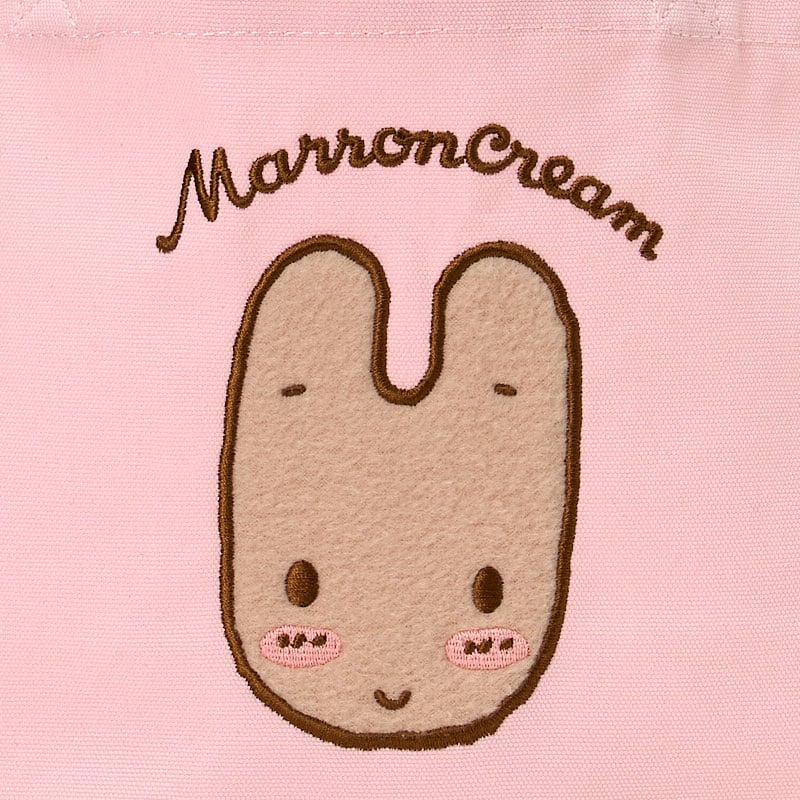 Sanrio Marroncream Pink Applique Lunch Tote Bag