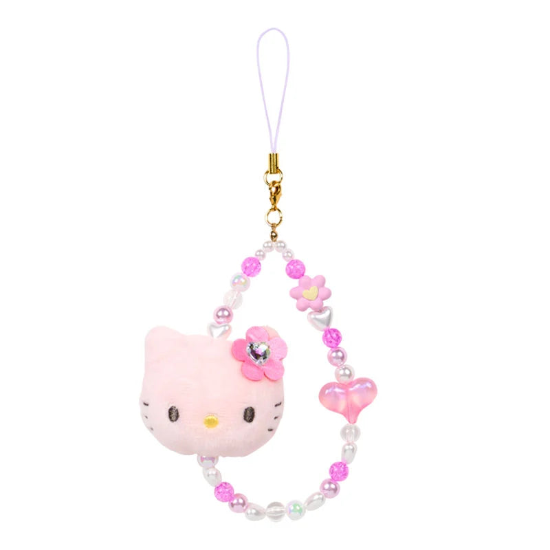Sanrio Hello Kitty Face Mascot Strap Kaohana