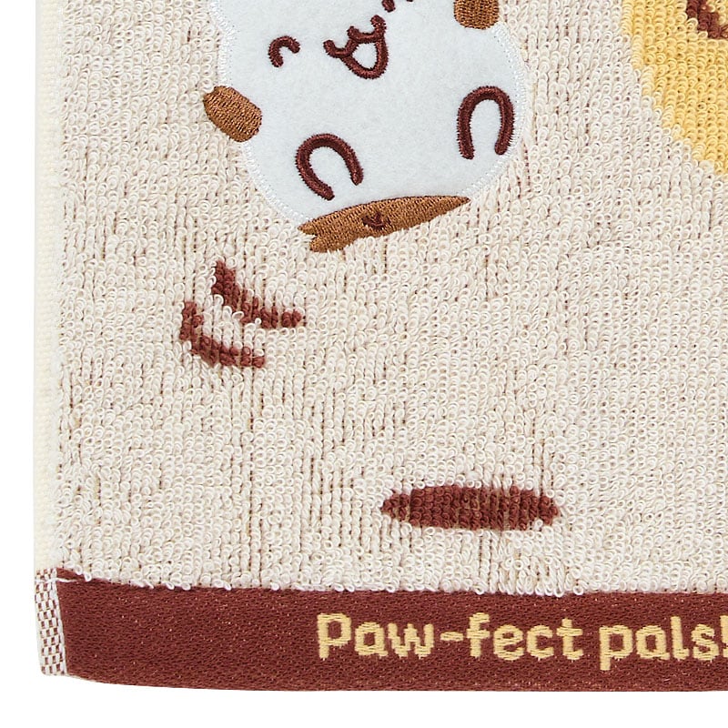 Sanrio Pompompurin Hand towel (Purin and Muffin Nakayoshi Time)