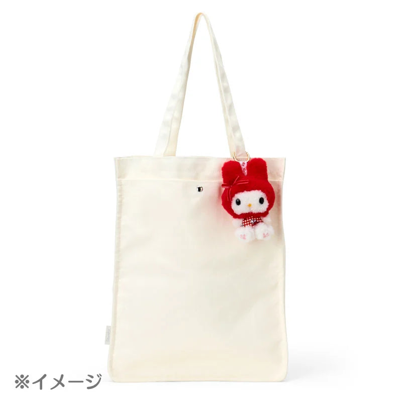 Sanrio My melody Mascot holder (red check)