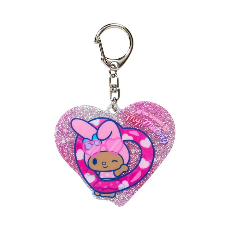 Sanrio Characters Glitter Keychain Blind Box (Night Party)