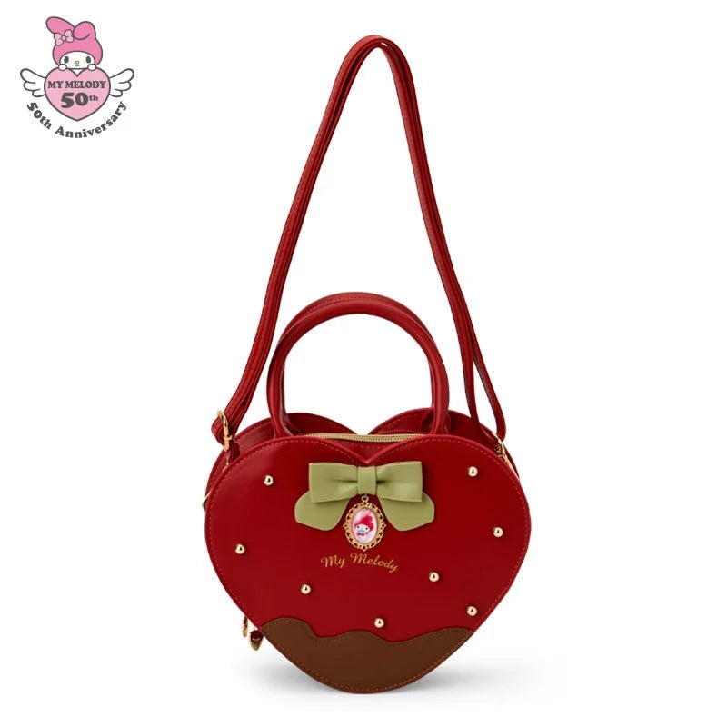 Sanrio My melody Strawberry-shaped red shoulder bag (My