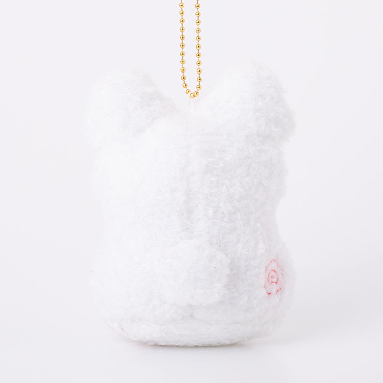 Sanrio Hanamaruobake Fluffy pastel boa luminescent mascot