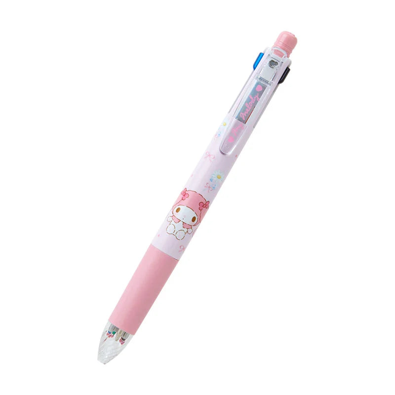 Sanrio 4-color ballpoint pen & mechanical pencil Sarasa Multi