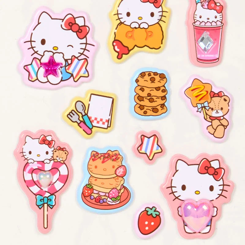 Sanrio Hello Kitty Jewel Marshmallow Stickers