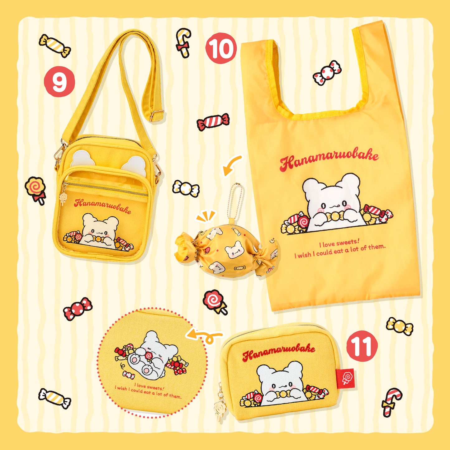 Hanamaru Obake (I like Sweet Things) #9-11
