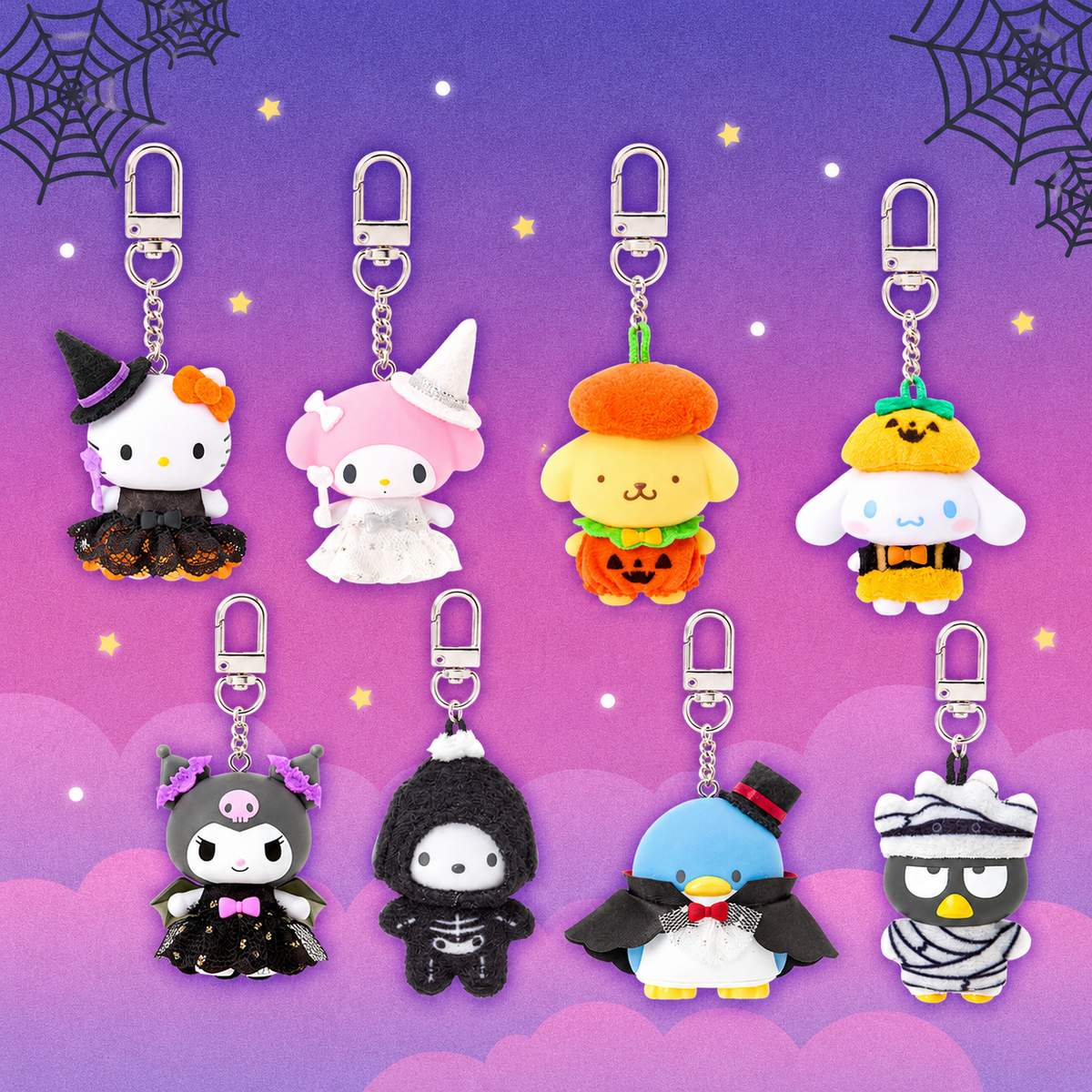 Sanrio Character Keychain Halloween Blind Box (Chibittomo)