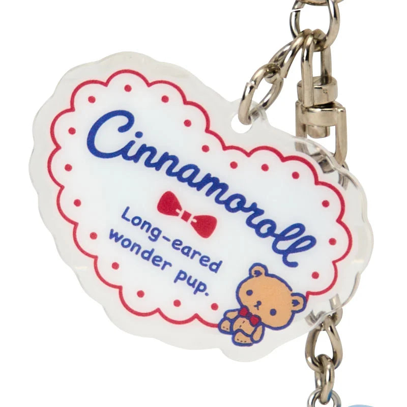 Sanrio Cinnamoroll Keyholder (with Mr. Bear)