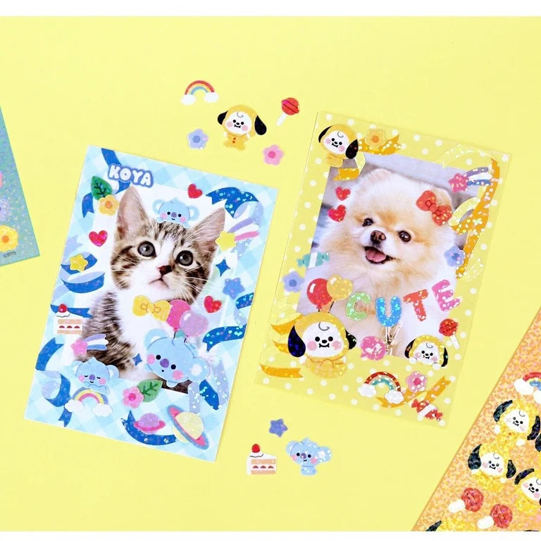 BT21 Hologram Deco Sticker