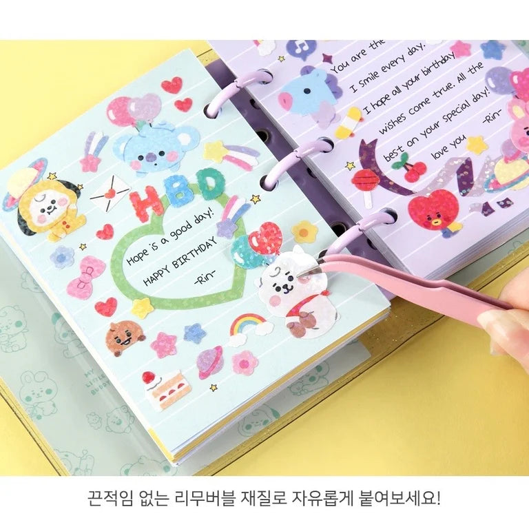 BT21 Hologram Deco Sticker