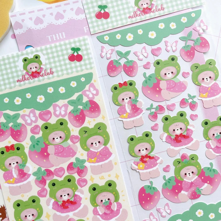 Frogberry Sticker