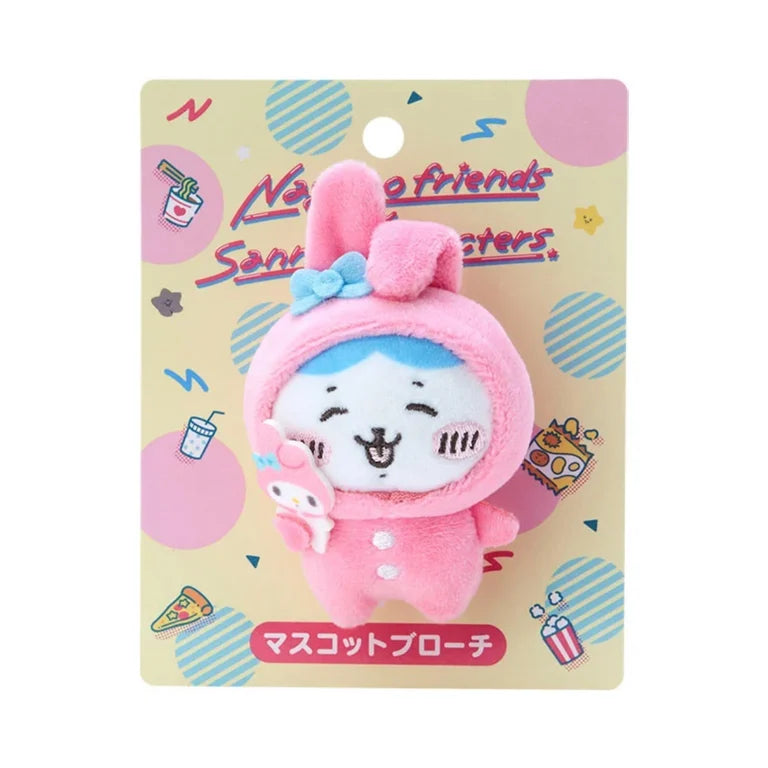 My Melody Nagano friends Mascot Brooch (Hachiware)